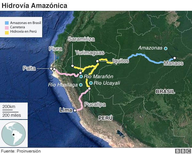 Ruta Interoce nica Per Brasil Mapa Https Funsolon Files Wordpress 