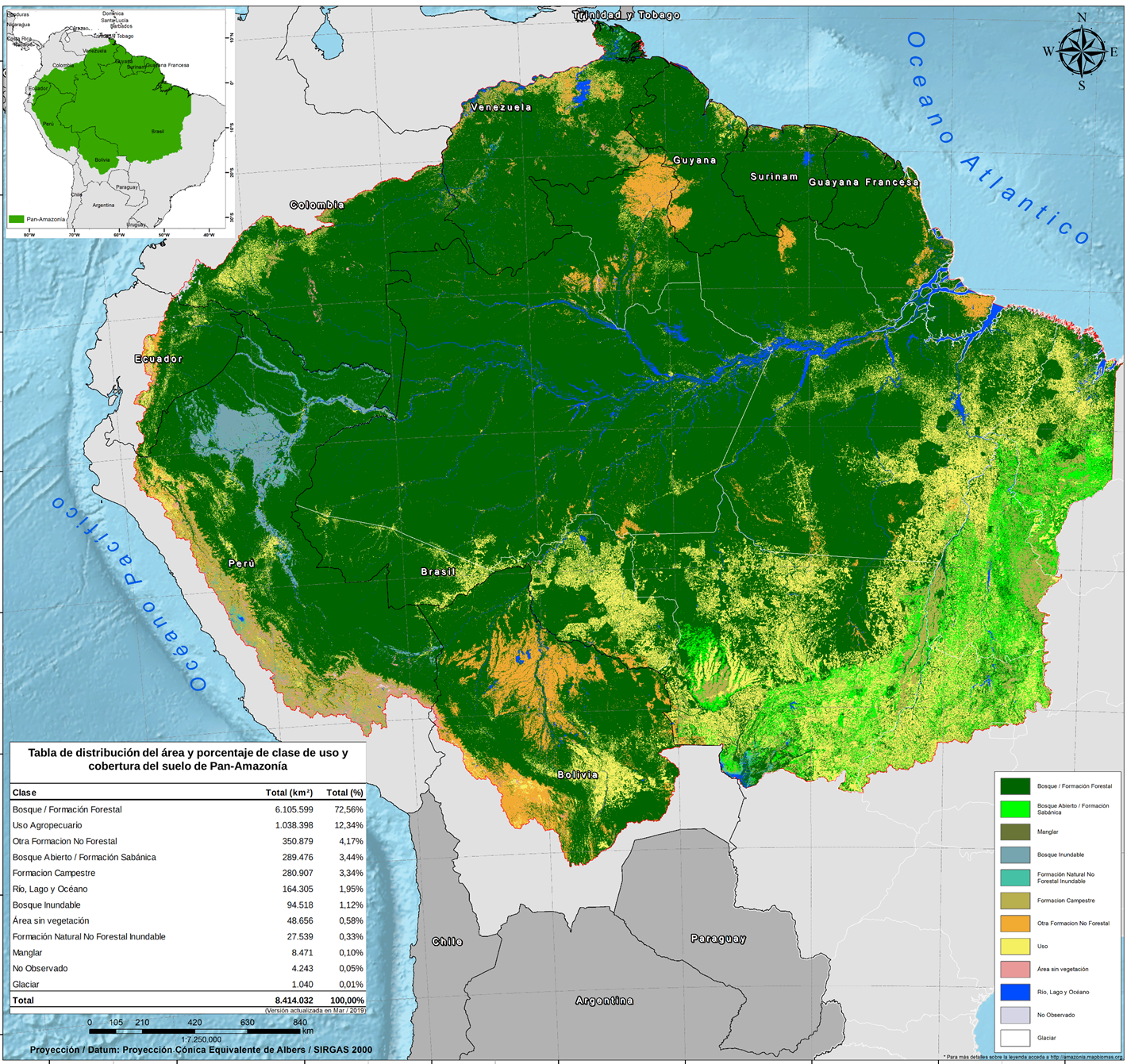 The Amazon Lost In The Last 17 Years The Equivalent Rainforest To Ecuador Territory Raisg